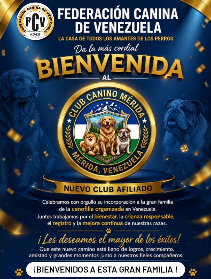 En este momento estás viendo ¡TENEMOS UN NUEVO MIEMBRO EN LA FAMILIA FCV! 🐾