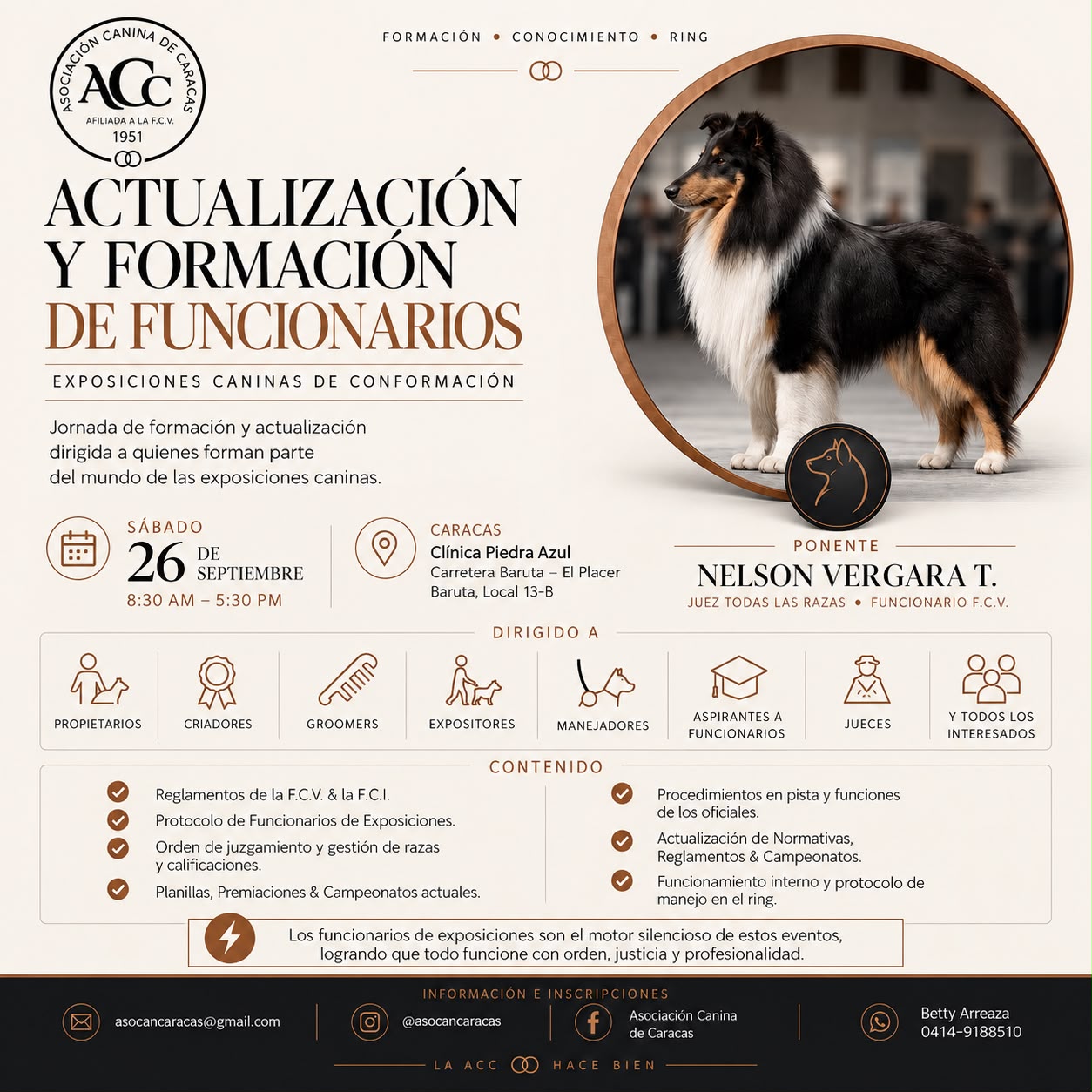 Lee más sobre el artículo Curso de Actualización y Formación de Funcionarios FCV.